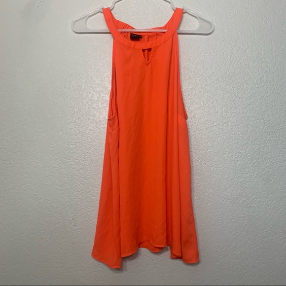 Torrid Orange tank top blouse size 00 M/L - Picture 2 of 5